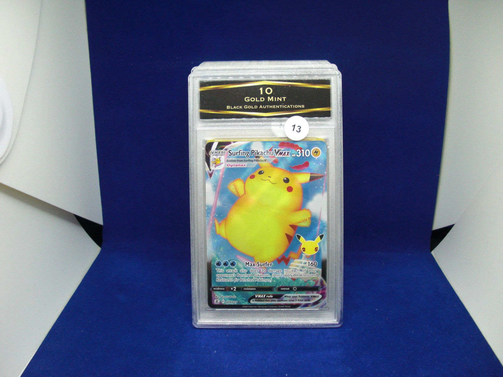 BGA 10 gold mint Surfing Pikachu vmax (1 of 1)