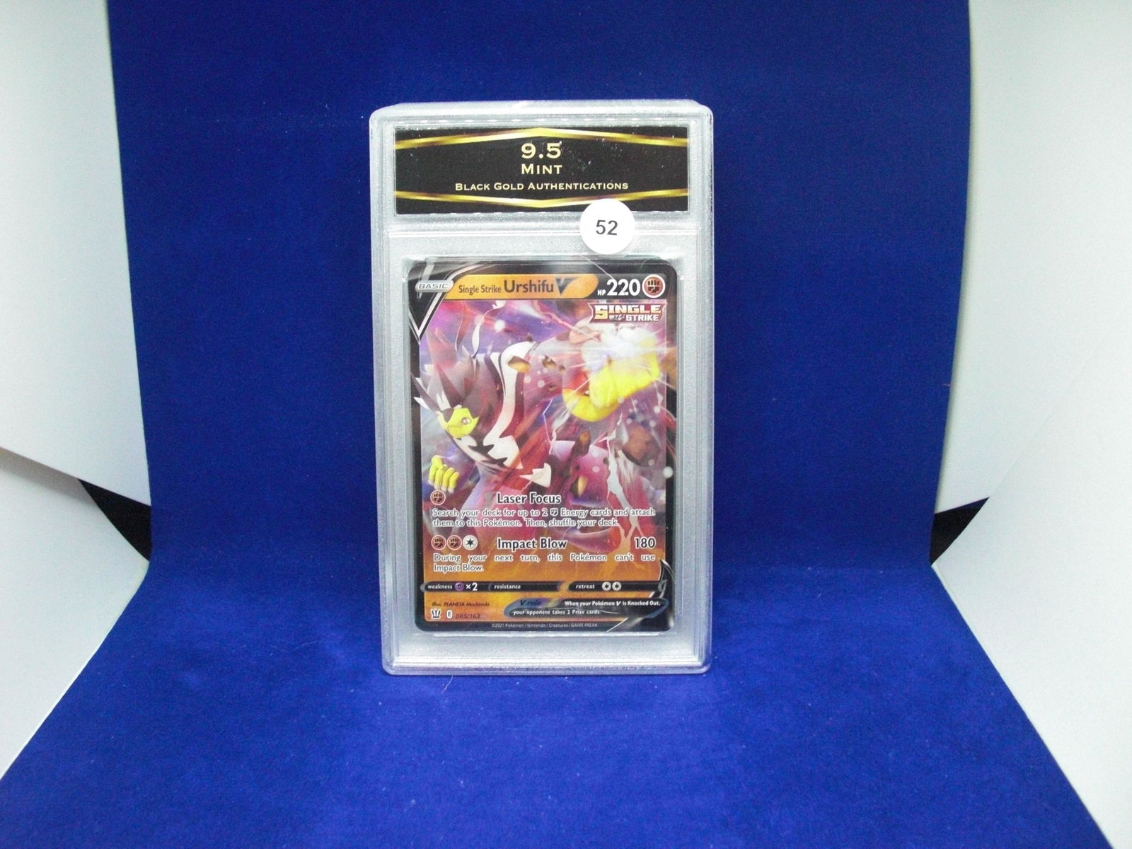BGA 9.5 single strike urshifu v pokemon (1 of 1)
