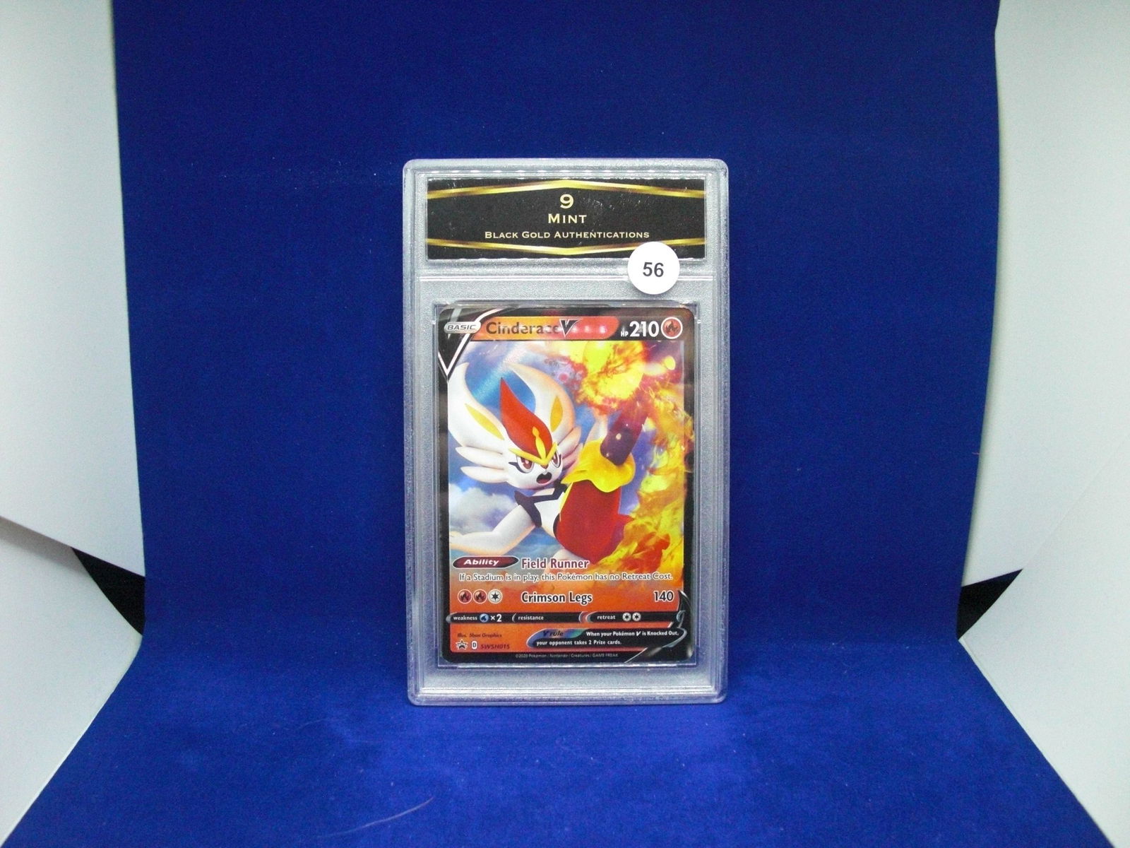 BGA 9 mint cinderace v pokemon card (1 of 1)