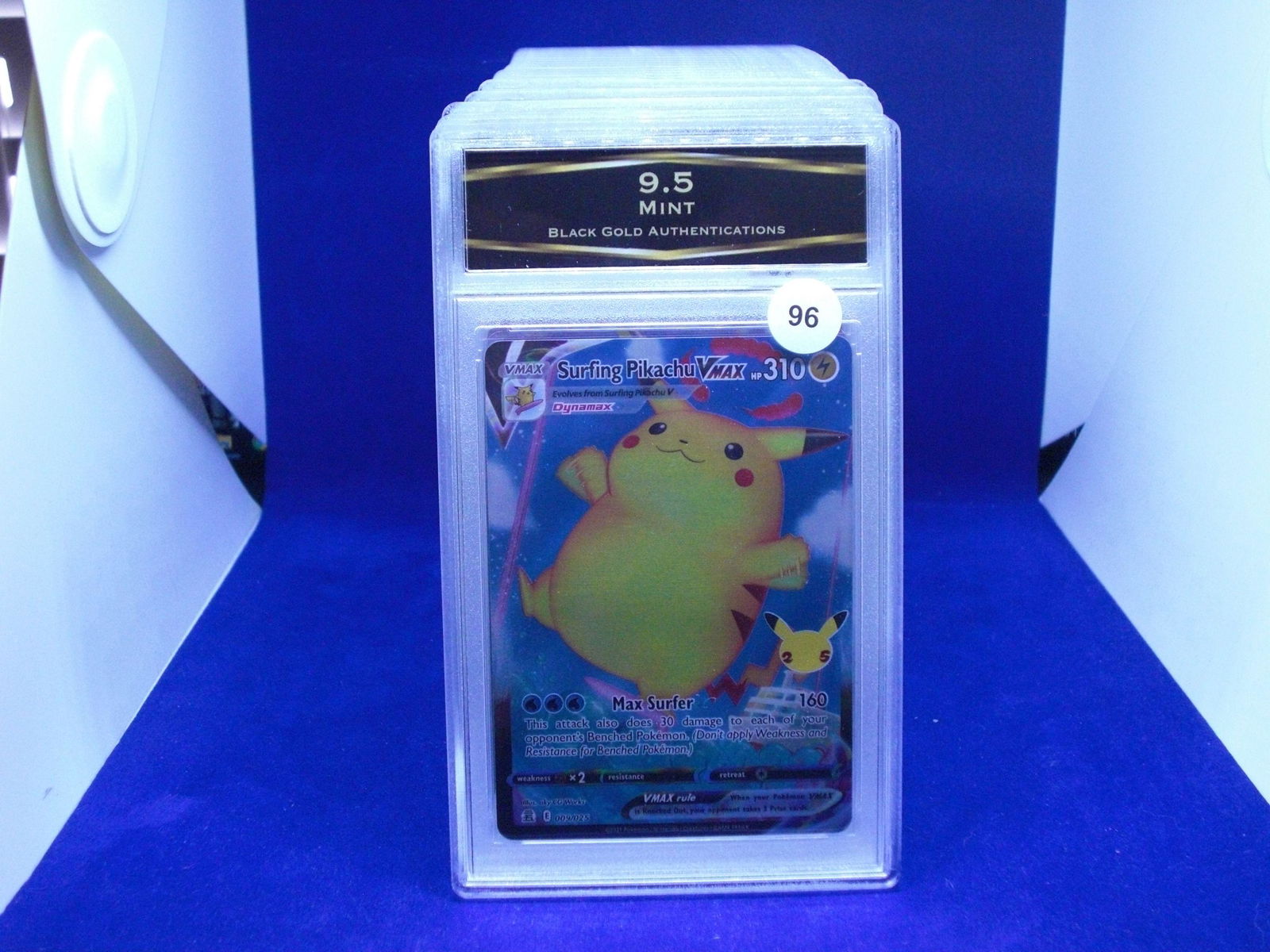 BGA 9.5 mint surfing pikachu vmax (1 of 1)