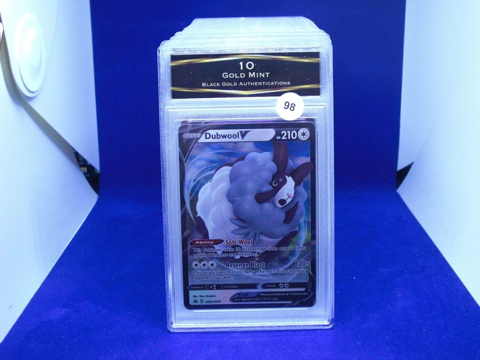 BGA 10 gold mint dubwool v pokemon (1 of 1)