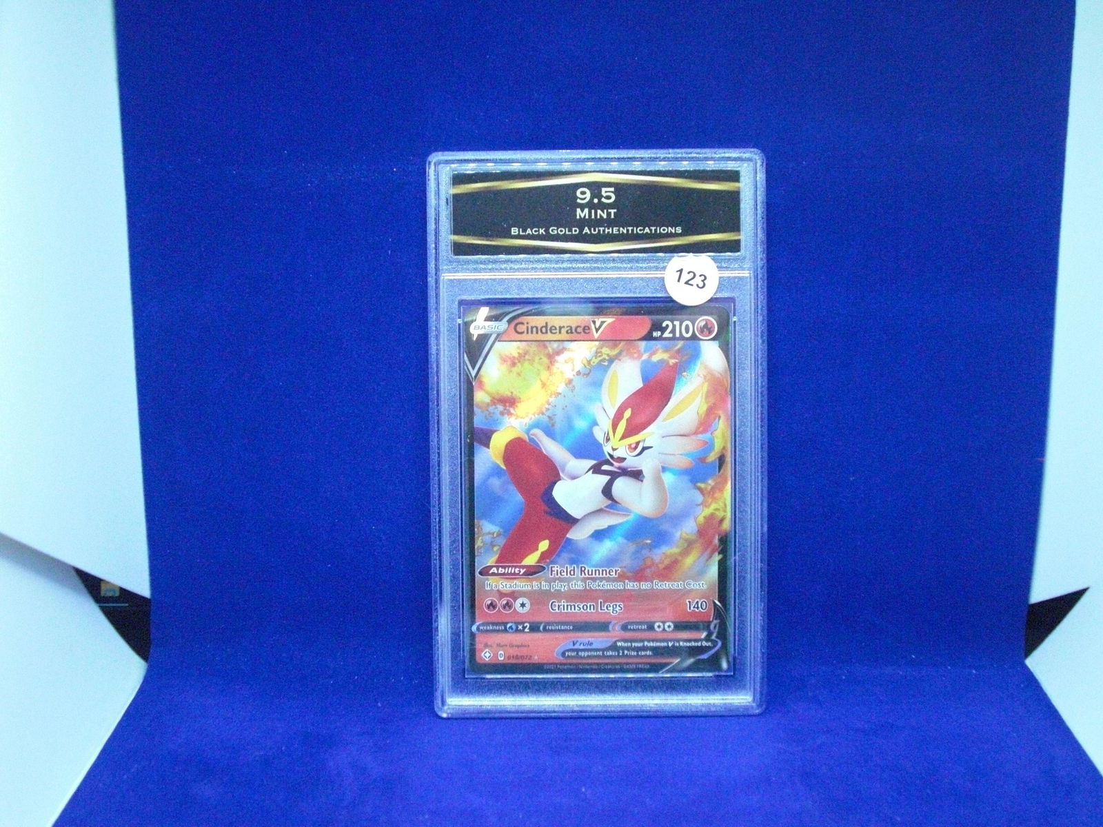 bga 9.5 mint cinderace v pokemon (1 of 1)