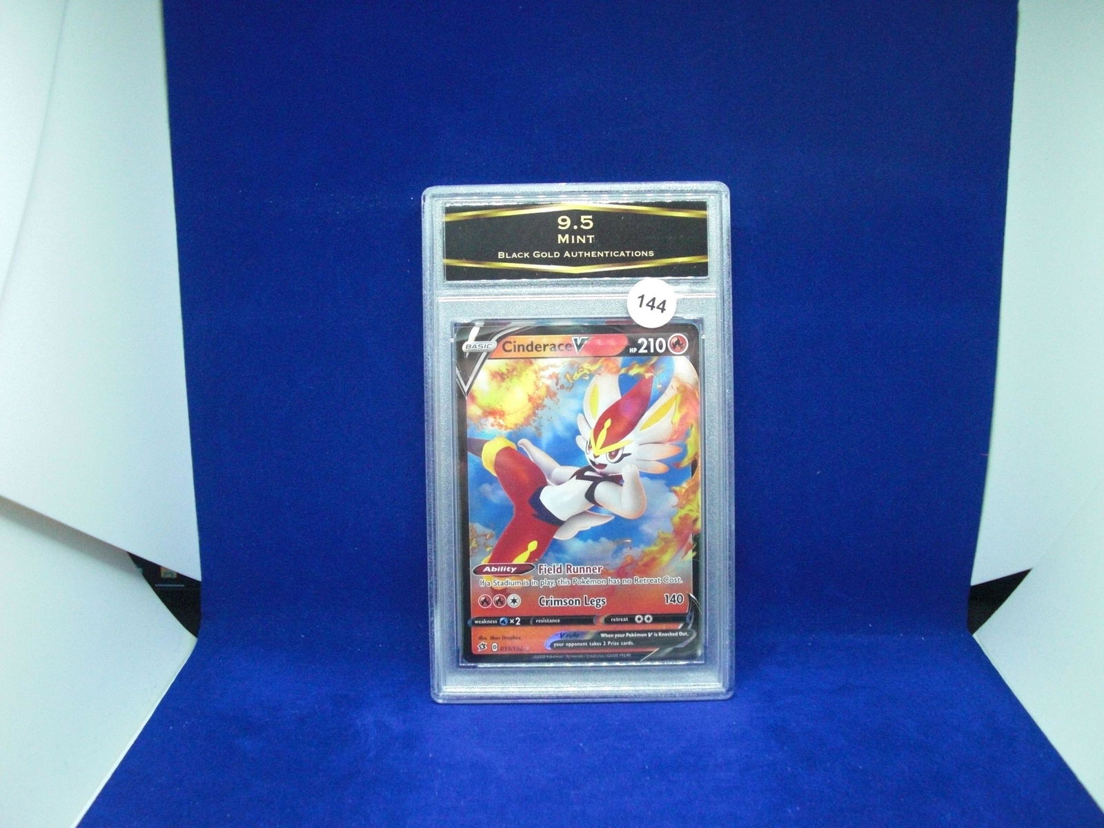 BGA 9.5 cinderace v pokemon card (1 of 1)