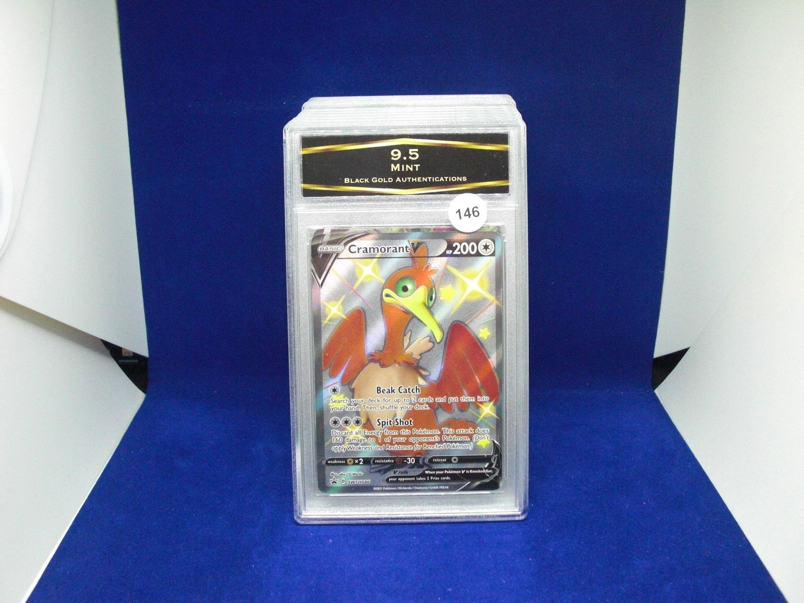 BGA 9.5 mint cramorant v pokemon card (1 of 1)