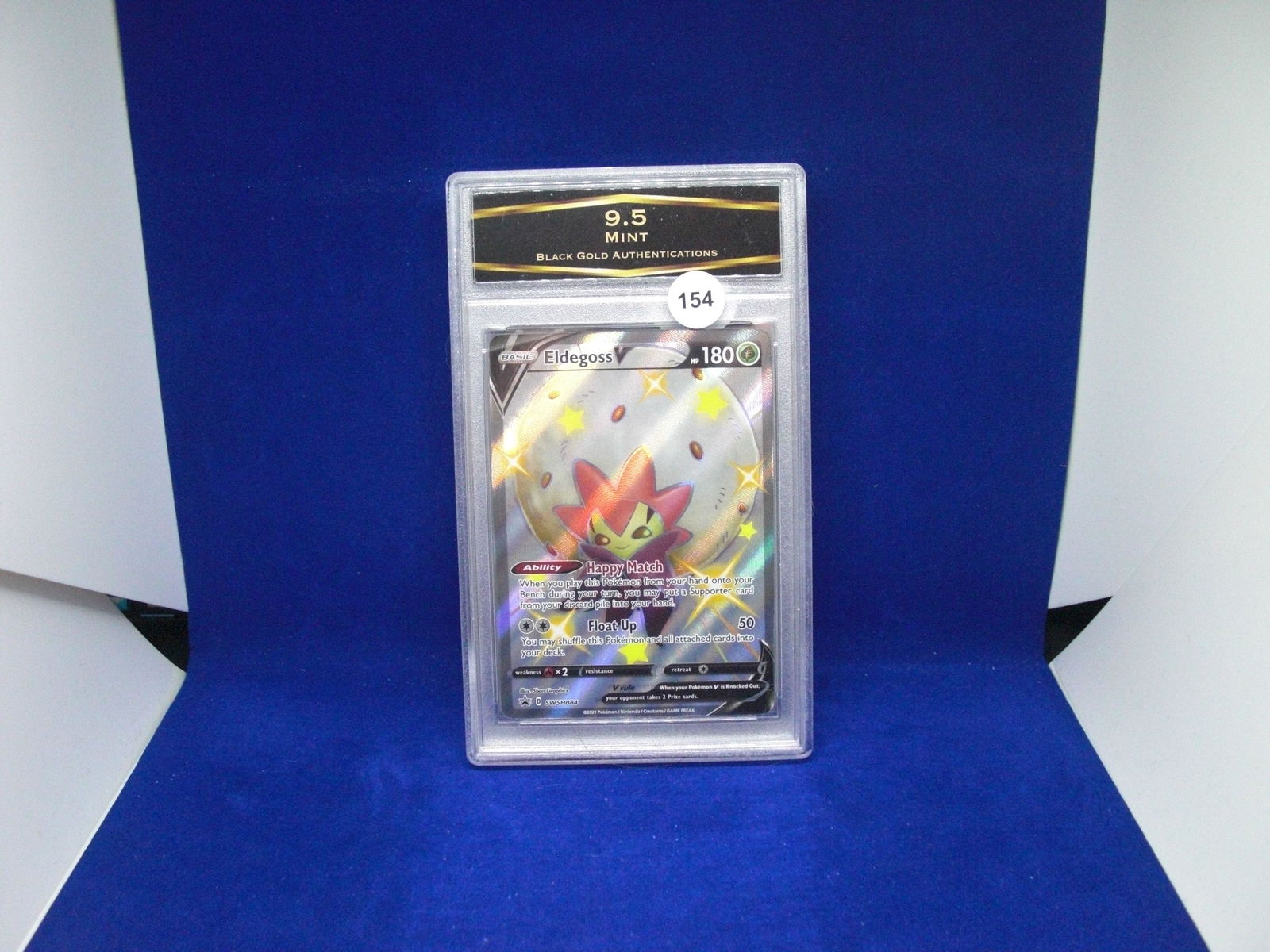 BGA 9.5 mint eldegoss v pokemon card (1 of 1)