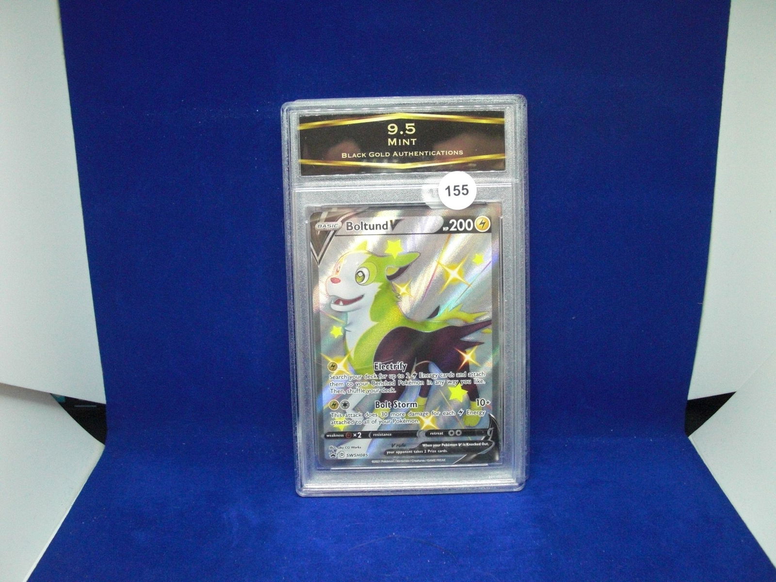 BGA 9.5 mint boltund v pokemon card (1 of 1)