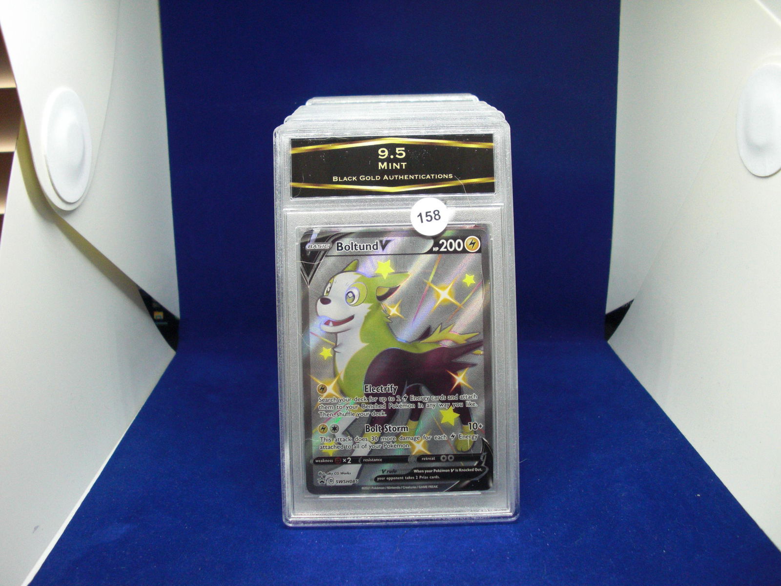 BGA 9.5 mint boltund v pokemon card (1 of 1)