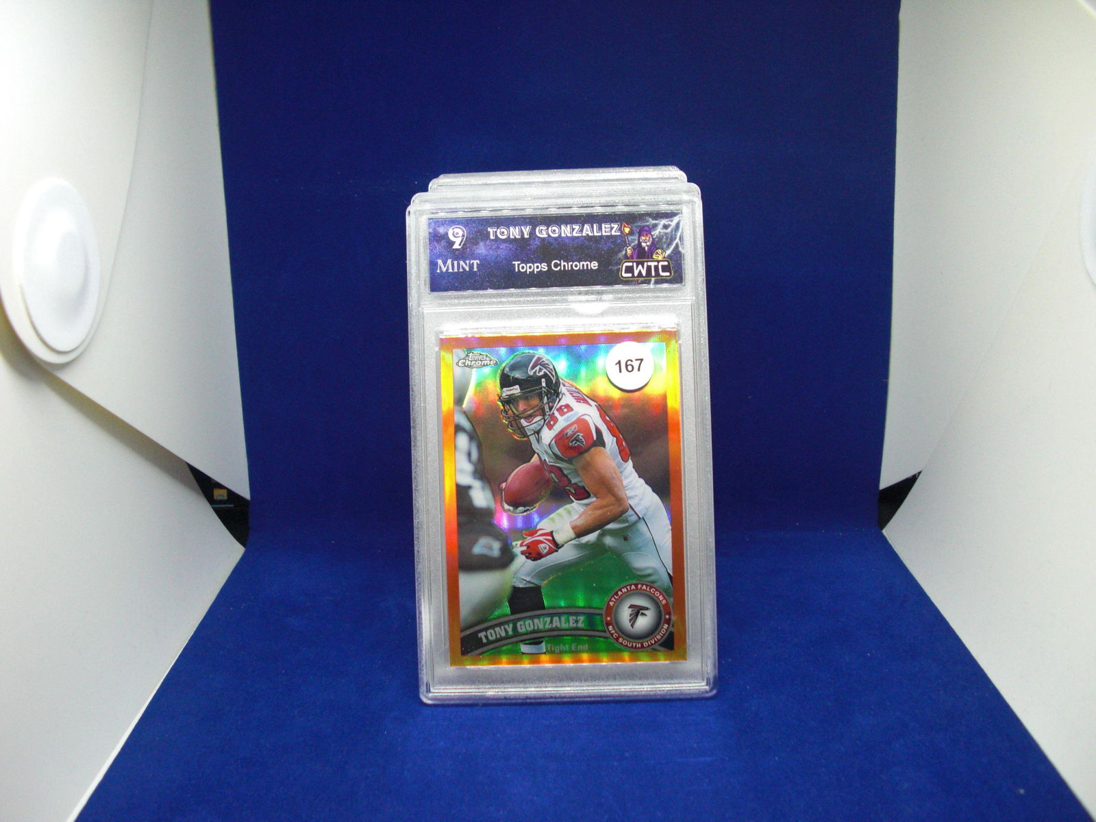 cwtc 9 mint tony gonzalez topps chrome (1 of 1)