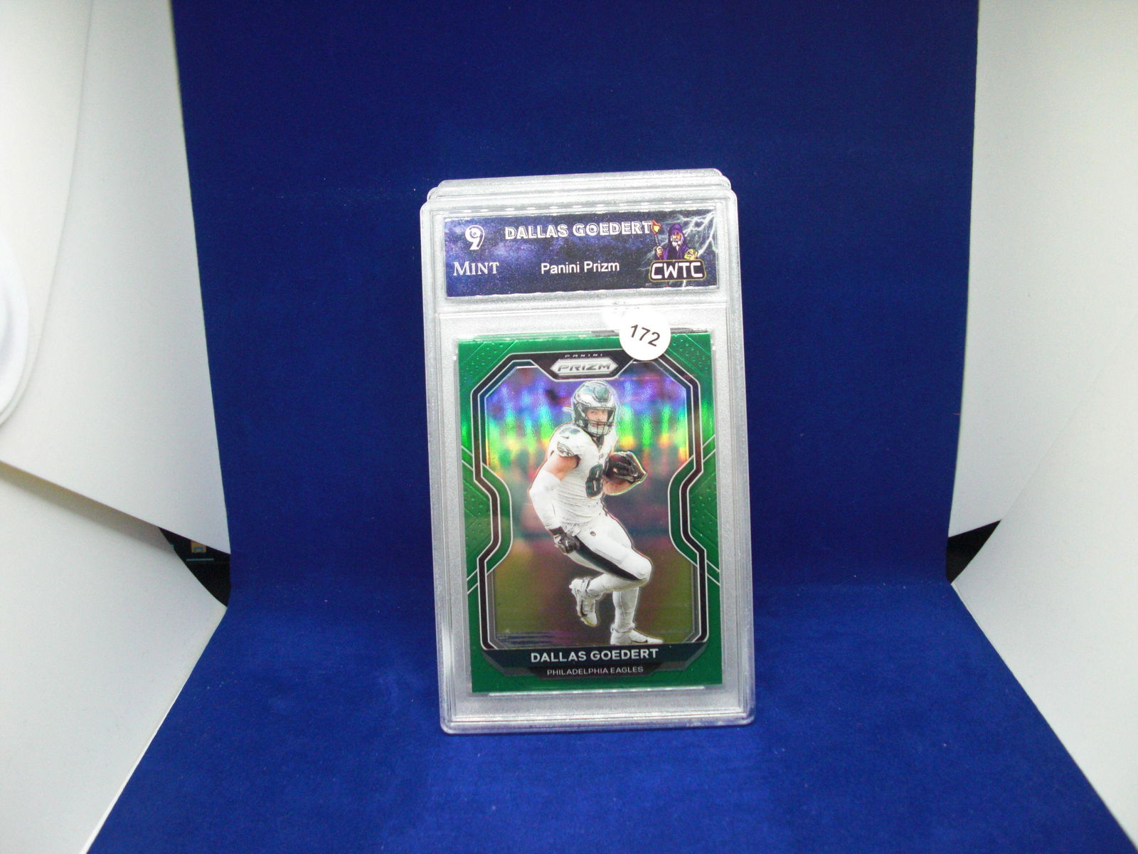 cwtc 9 mint dallas gobert green prizm (1 of 1)