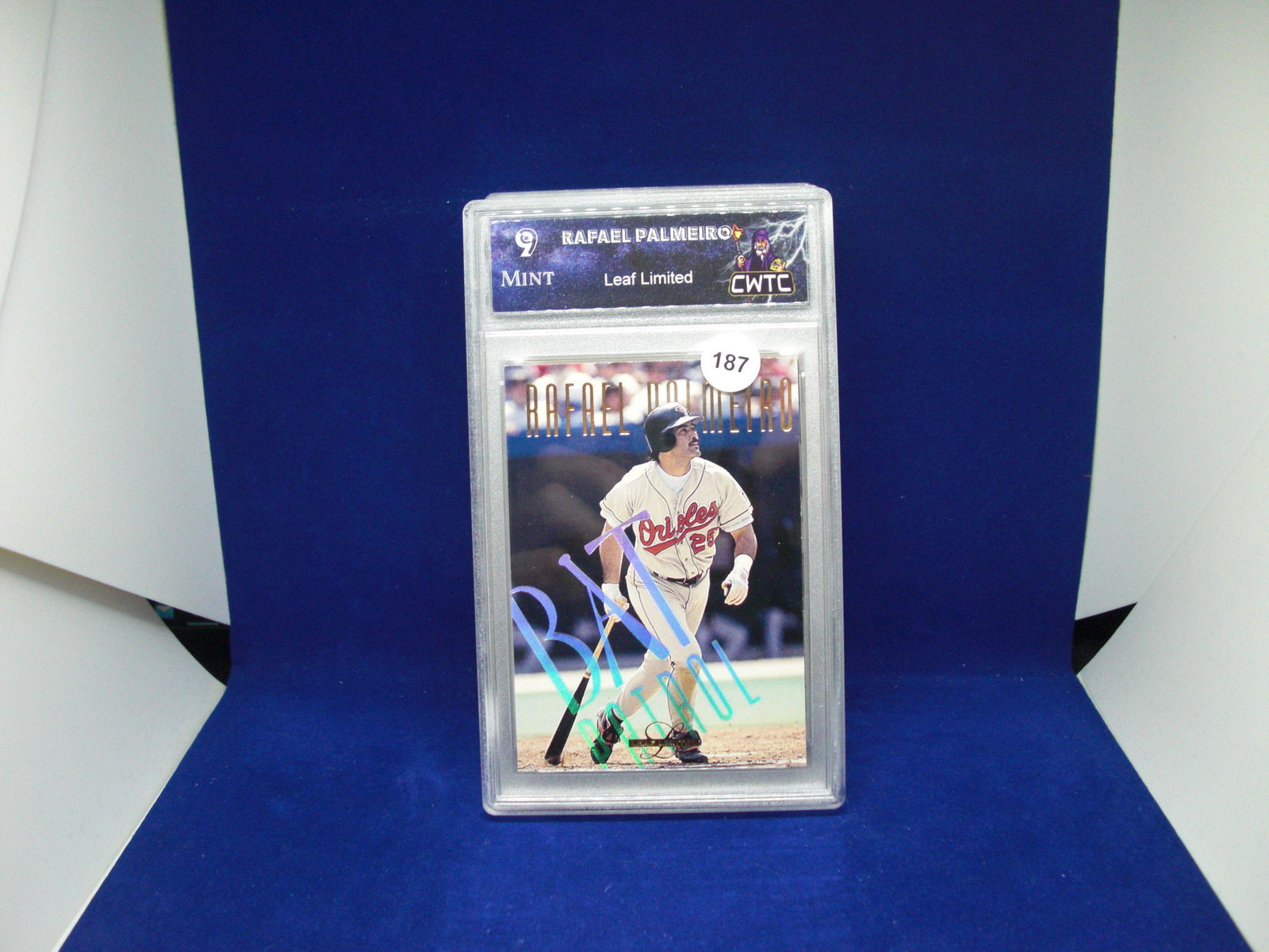 cwtc 9 mint rafael palmiero bat patrol: cwtc 9 mint rafael palmiero bat patrol