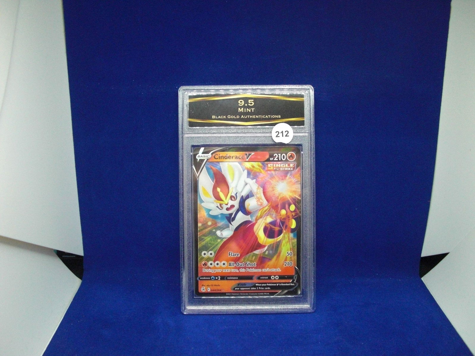 bga 9.5 mint cinderace v pokemon (1 of 1)