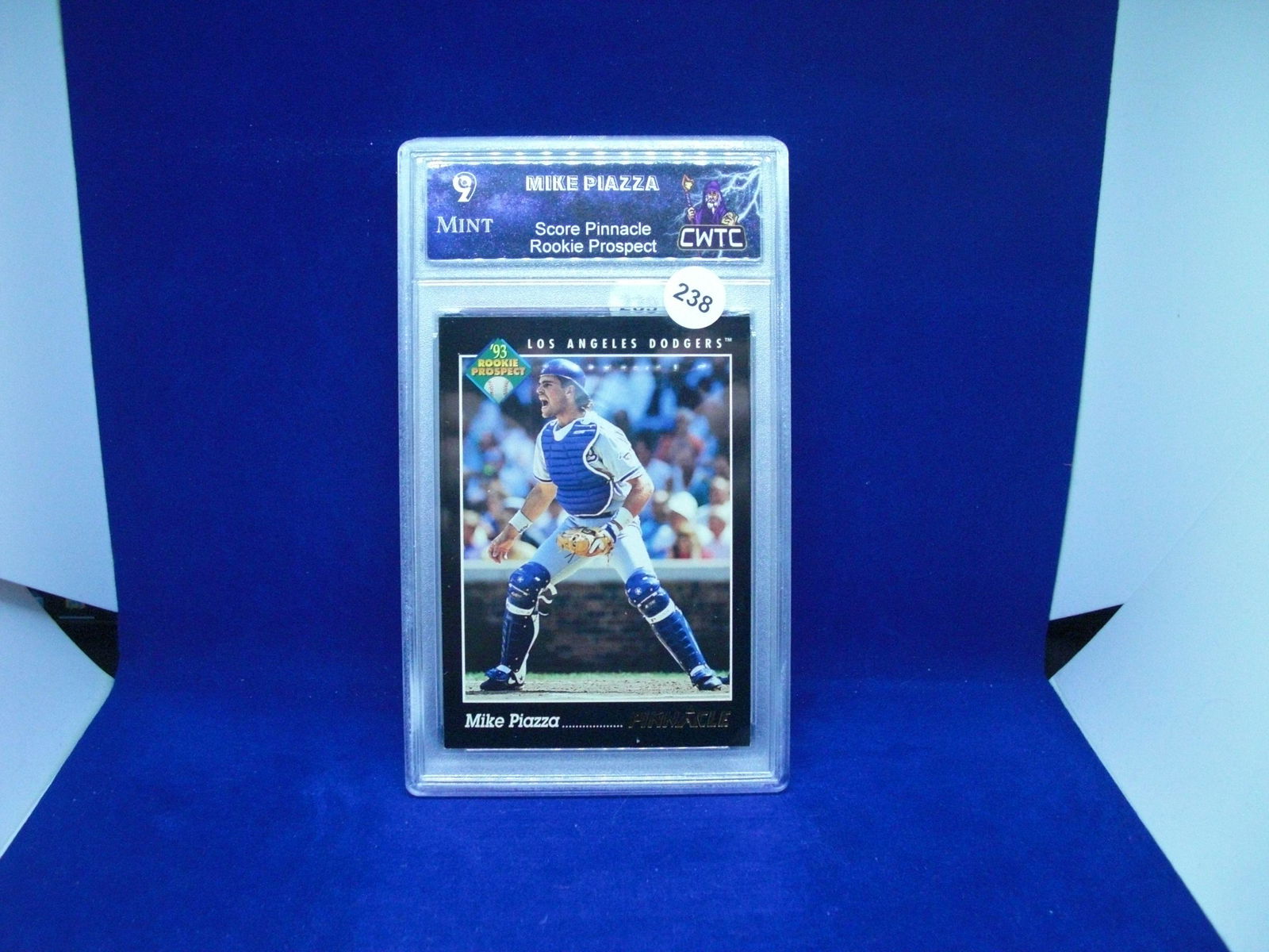 CWTC 9 Mike Piazza rookie card (1 of 1)