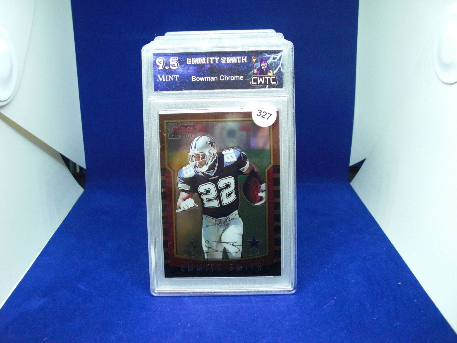 CWTC 9.5 Emmitt Smith Bowman Chrome (1 of 1)