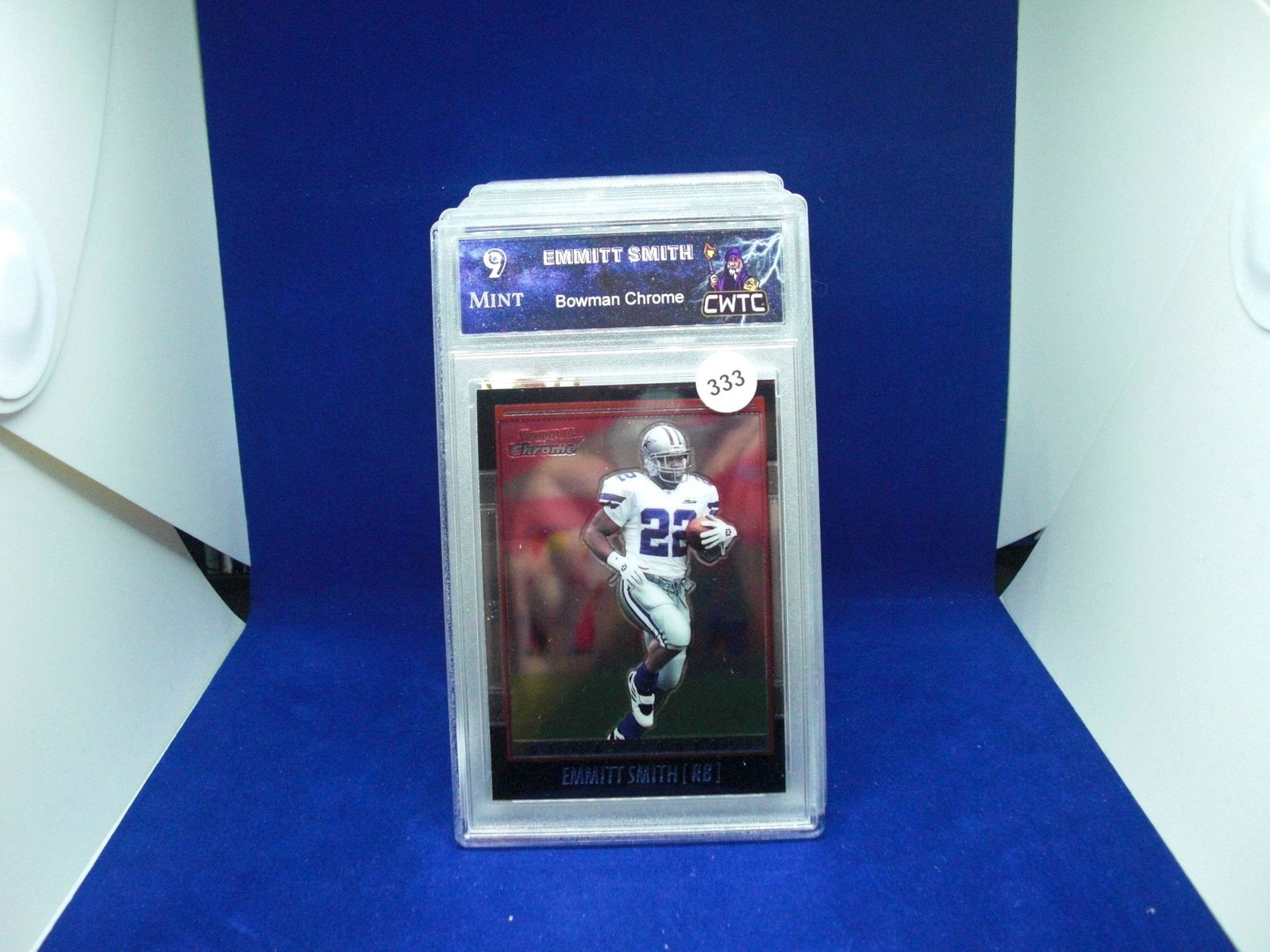 CWTC 9 Emmitt Smith Bowman Chrome (1 of 1)