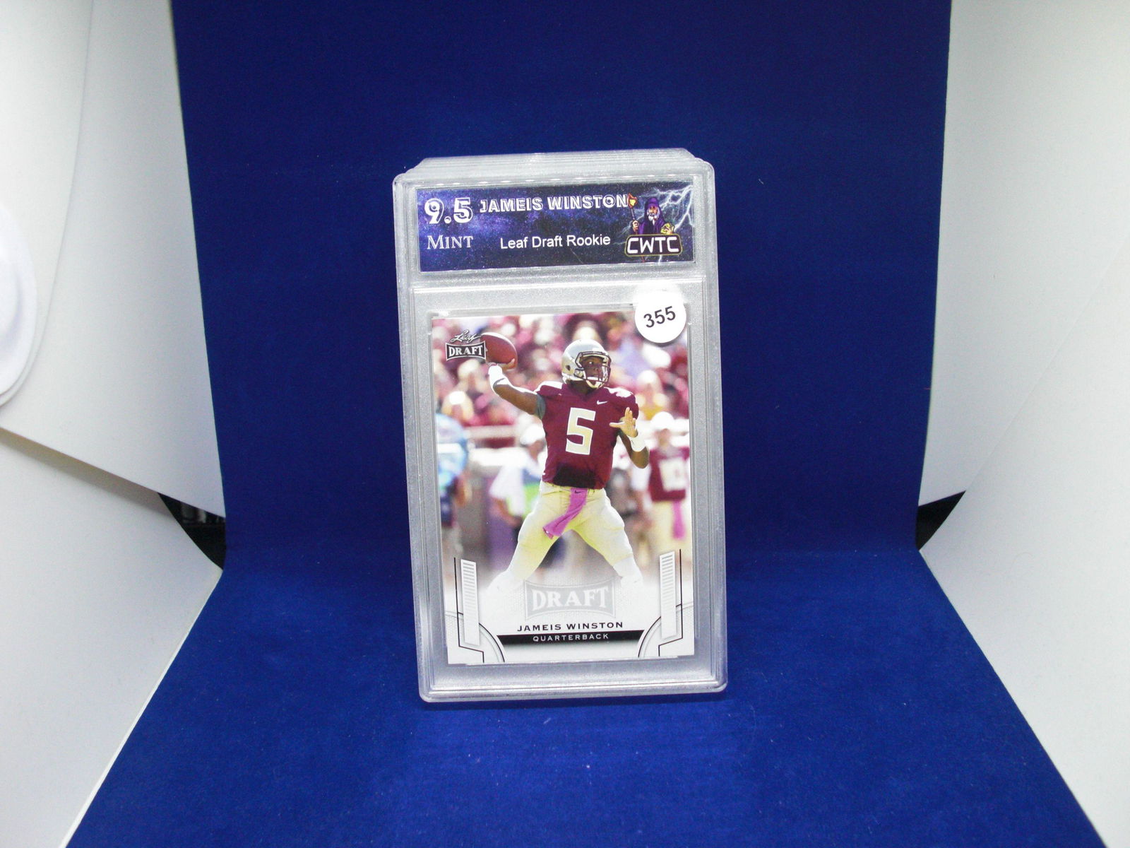 CWTC 9.5 jamis Winston rookie card (1 of 1)