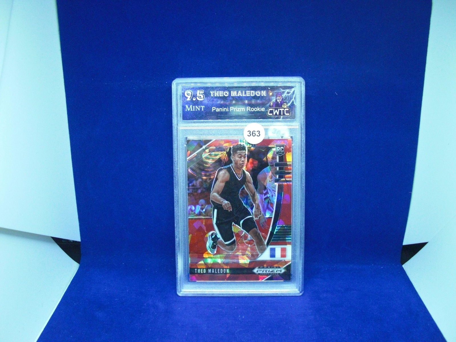 CWTC 9.5 Theo maledon red ice rookie (1 of 1)