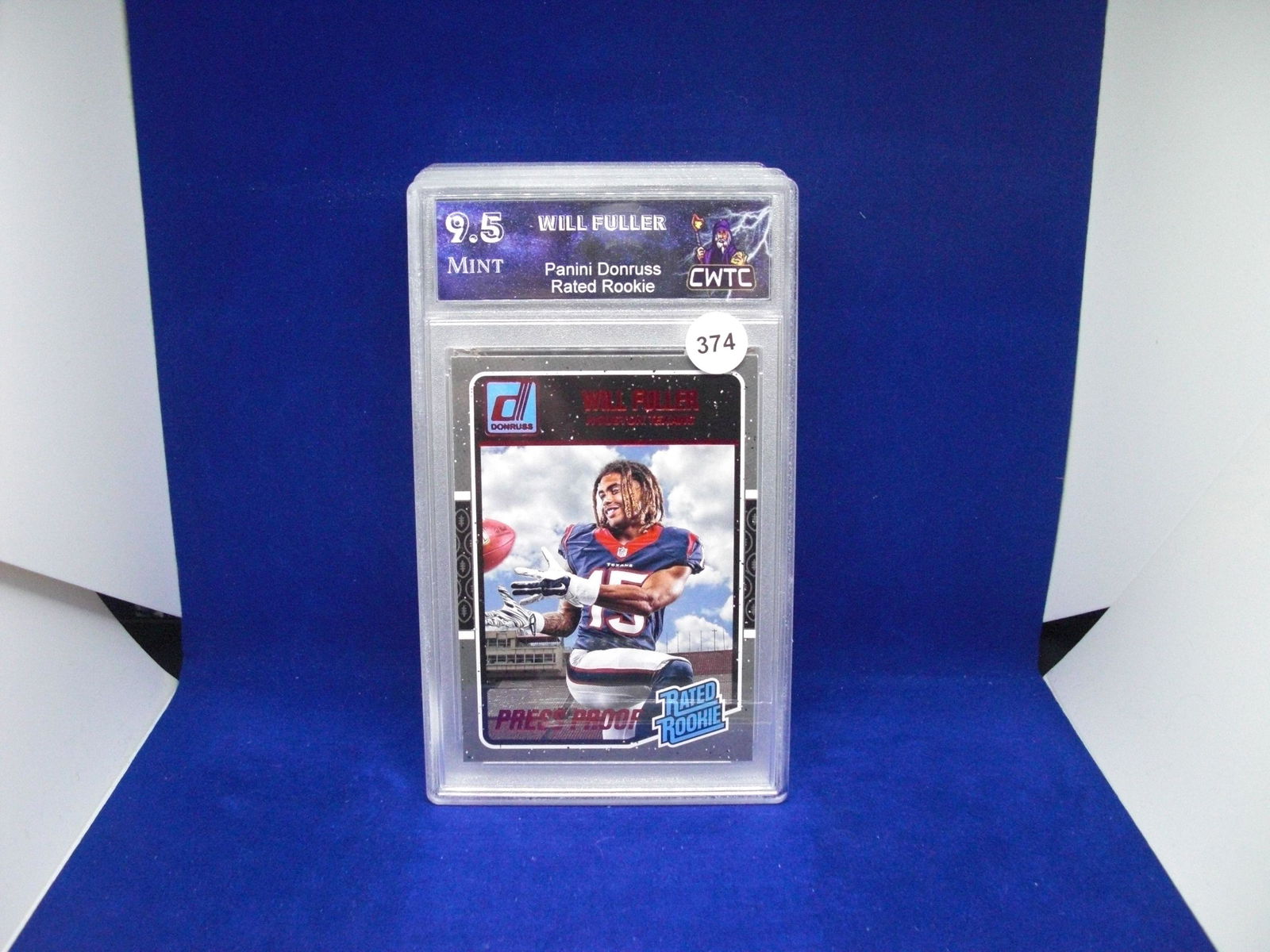 CWTC will fuller red press proof rated rookie (1 of 1)