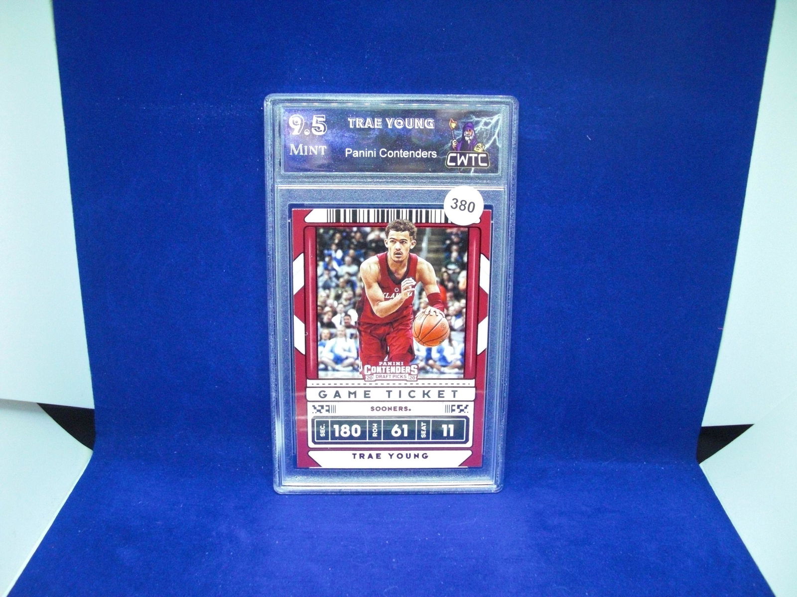 CWTC 9.5 trae young red foil parallel (1 of 1)