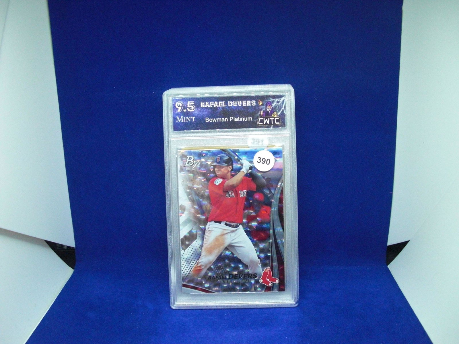 CWTC 9.5 rafael devers Bowman platinum (1 of 1)