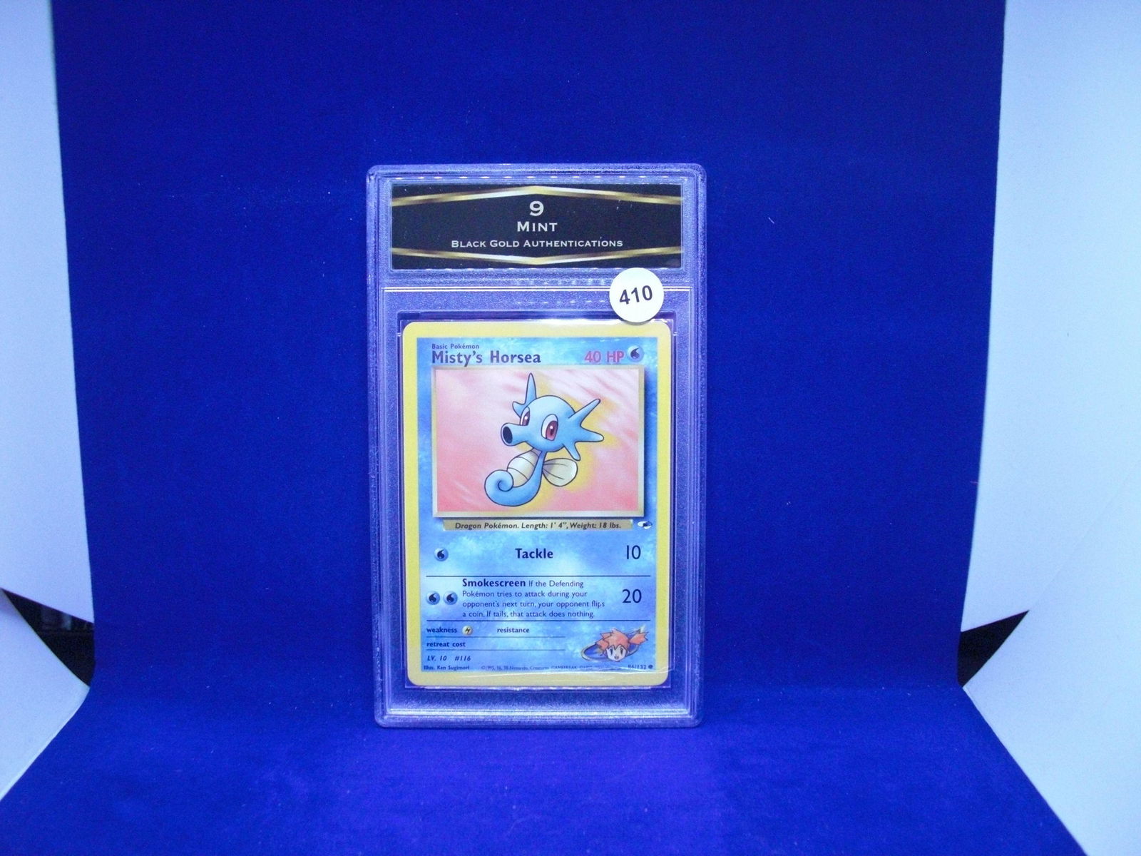 bga 9 mint mistys hrsea pokemon (1 of 1)