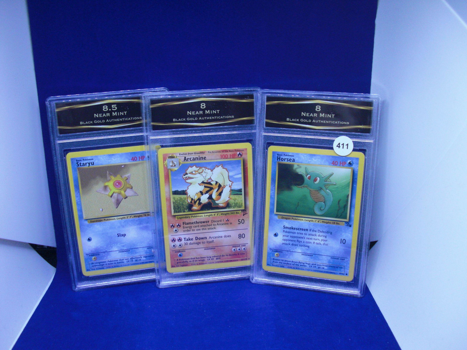 lot of 3 bga graded pokemon tcg: lot of 3 bga graded pokemon tcg