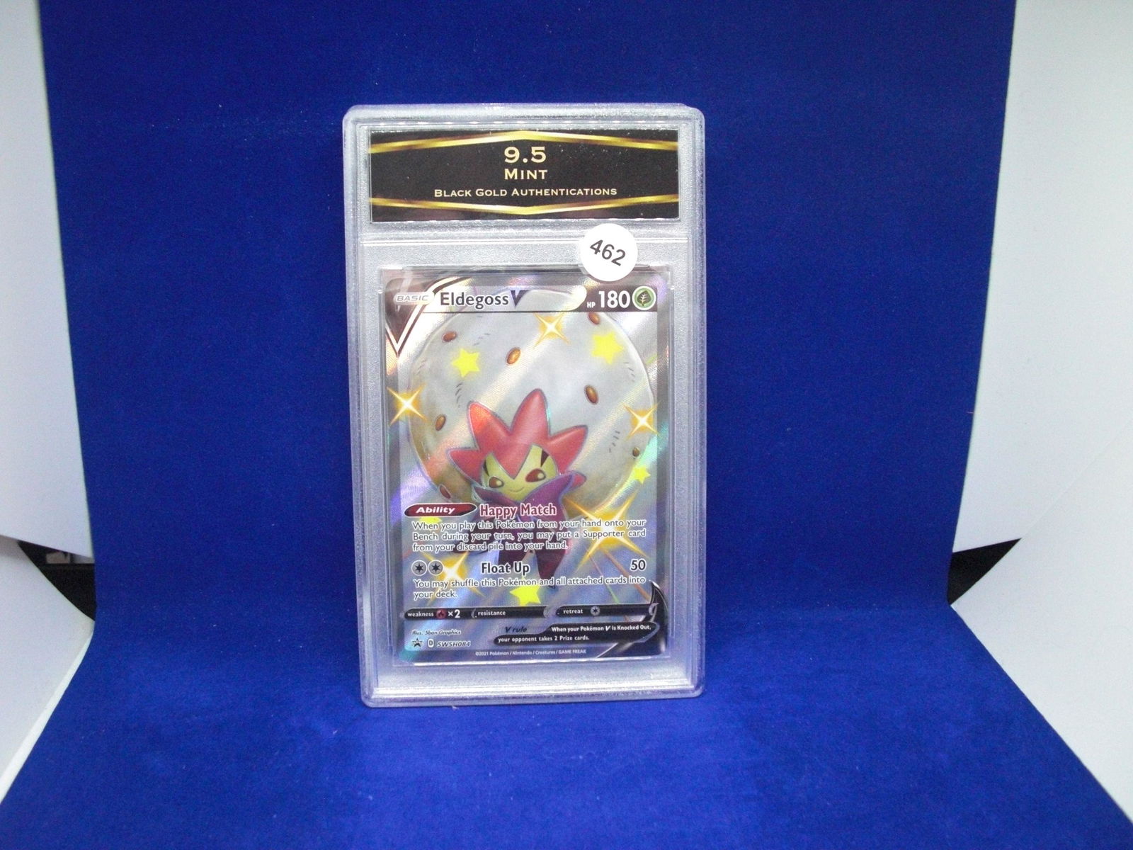 BGA 9.5 mint eldegoss v pokemon card (1 of 1)