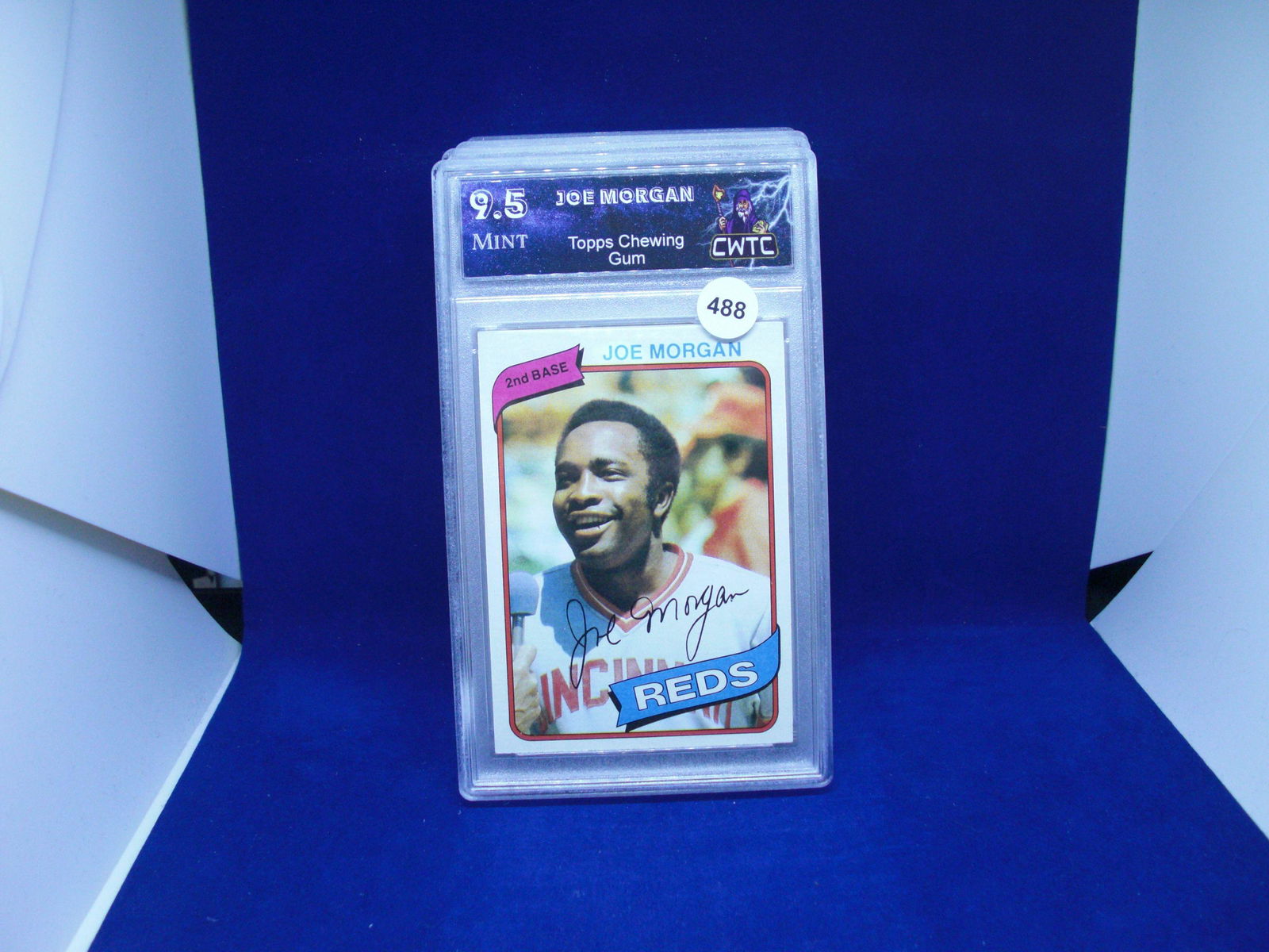 CWTC 9.5 Joe Morgan 1980 Topps (1 of 1)