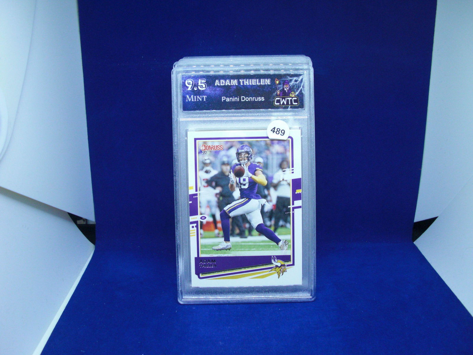 CWTC 9.5 Adam thielen donruss (1 of 1)