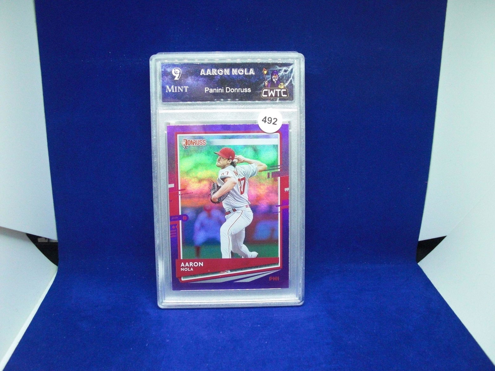 CWTC 9 Aaron nola pink foil (1 of 1)