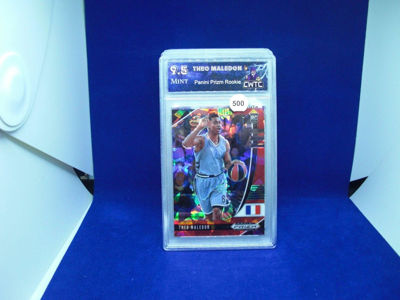 CWTC 9.5 Theo maledon red ice rookie (1 of 1)