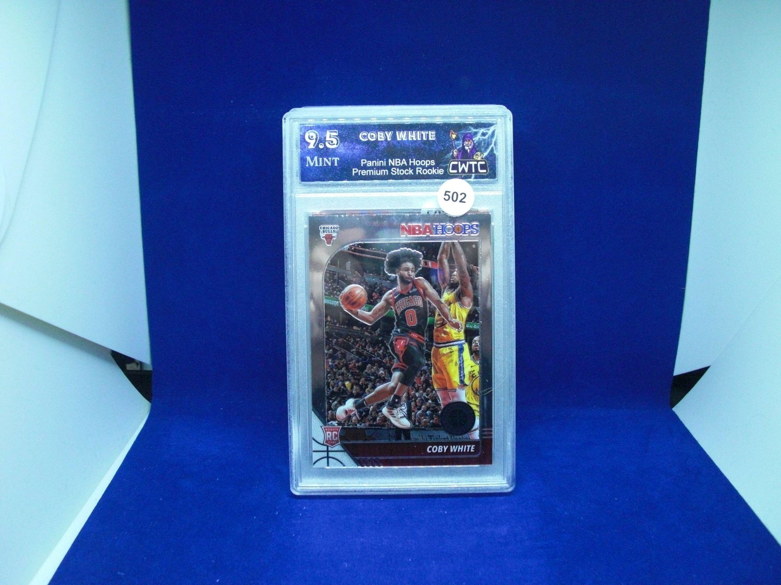 CWTC 9.5 coby white rookie card (1 of 1)