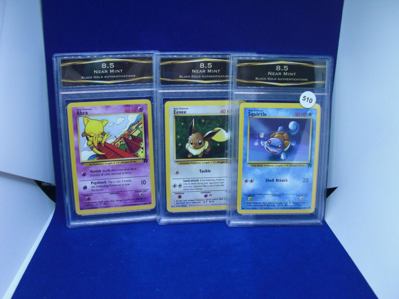 lot of 3 bga graded pokemon cards: lot of 3 bga graded pokemon cards