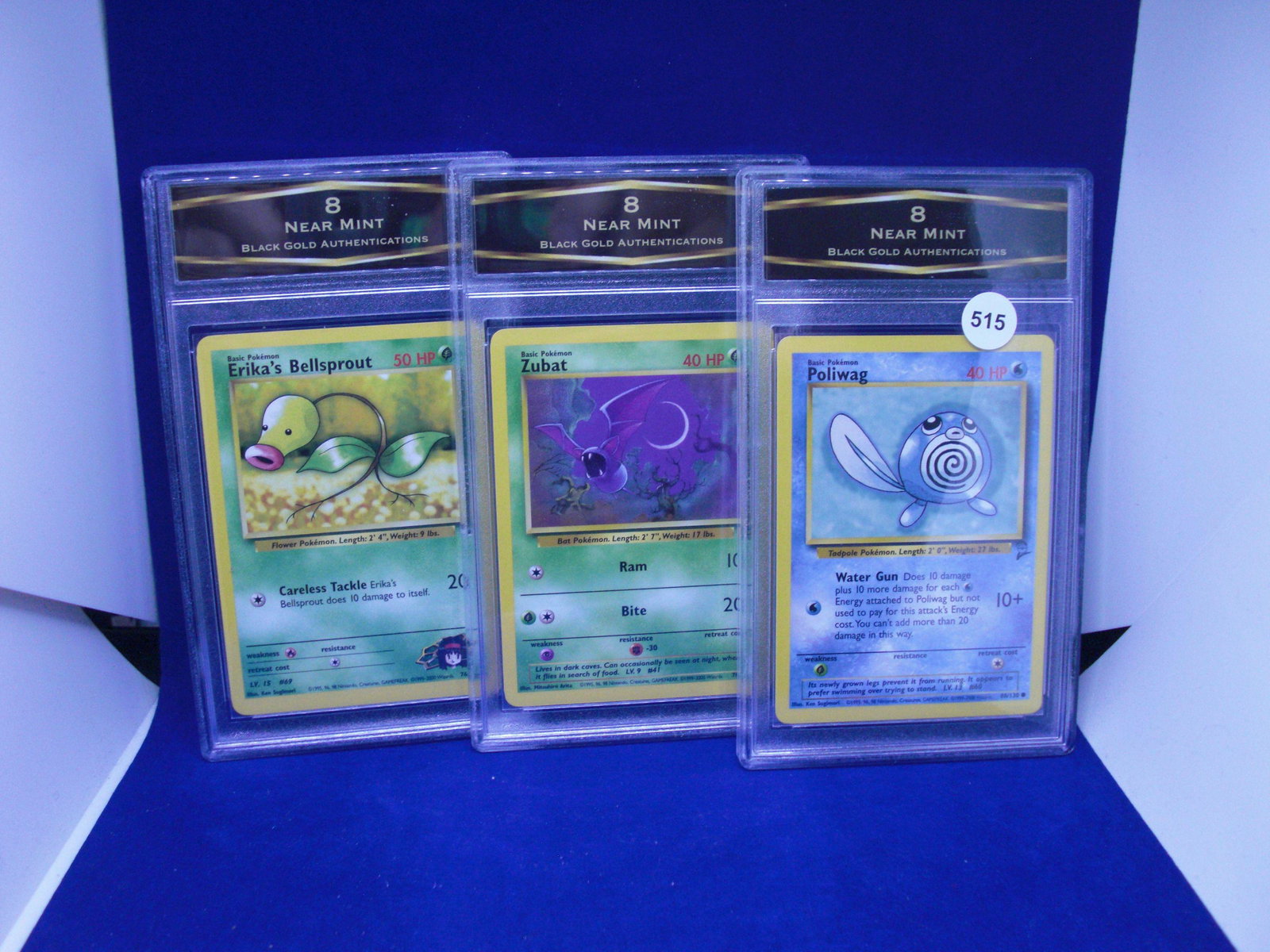 lot of 3 bga graded pokemon cards: lot of 3 bga graded pokemon cards