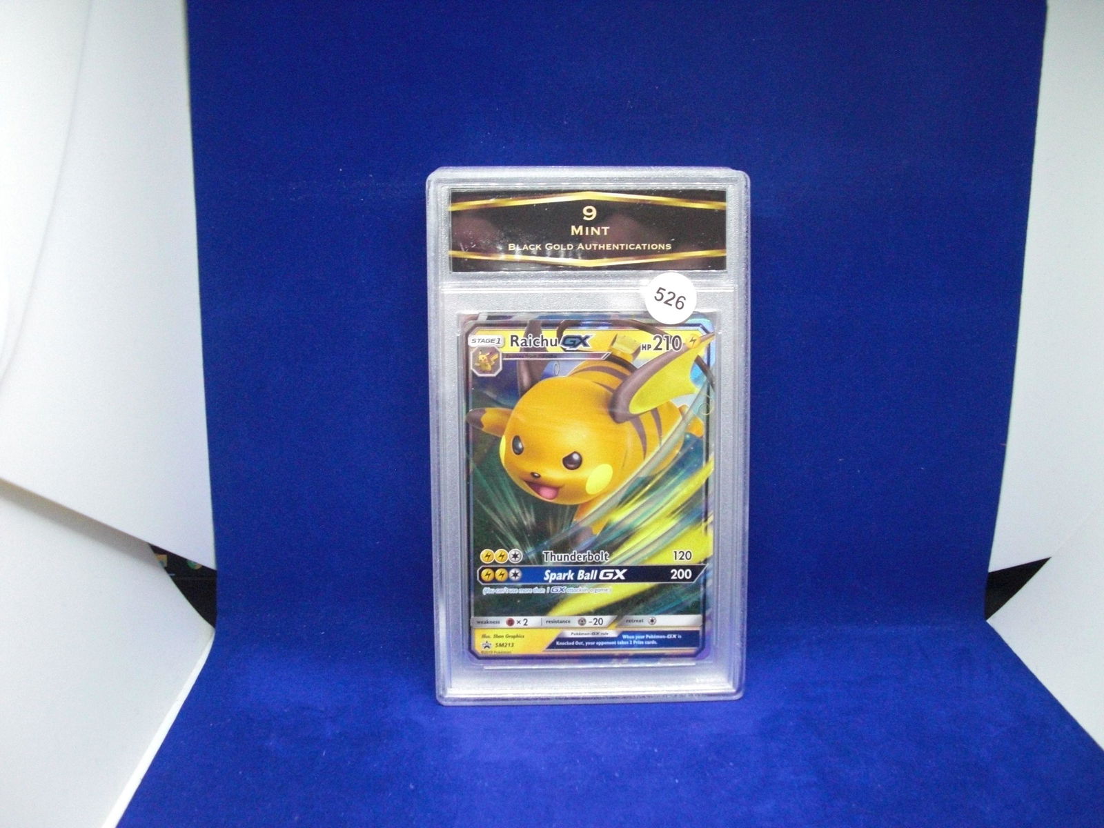 bga 9 mint raichu gx pokemon (1 of 1)