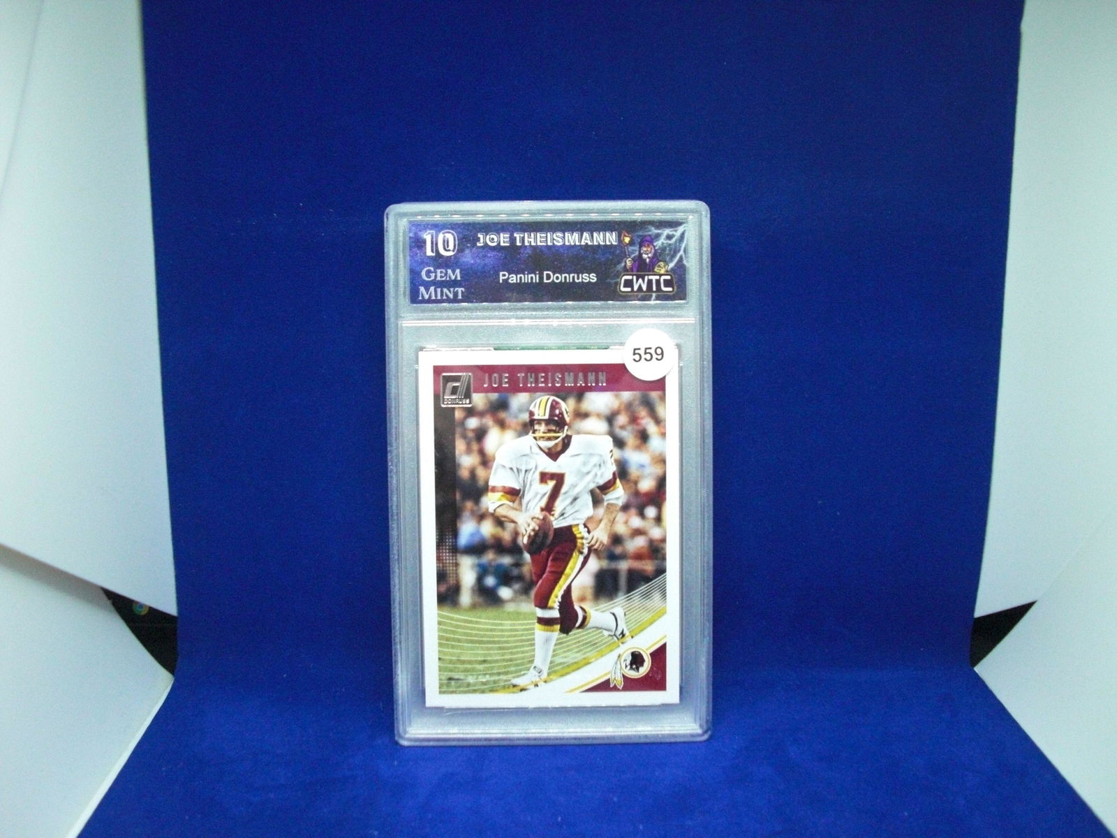 cwtc gem 10 joe theisman donruss (1 of 1)