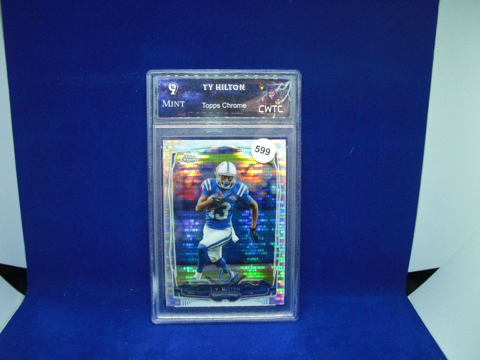 CWTC 9 ty hilton topps refractor (1 of 1)