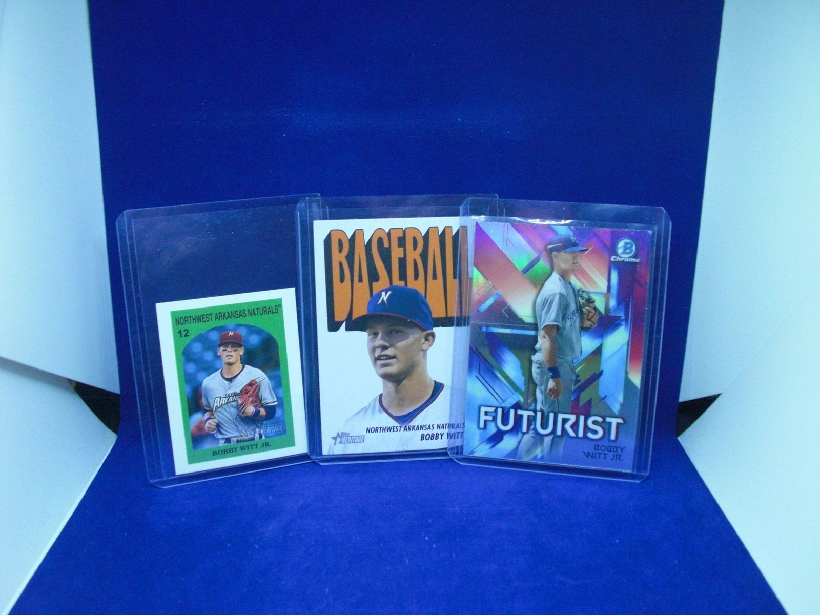 lot of three Bobby Witt junior prospect cards (1 of 1)