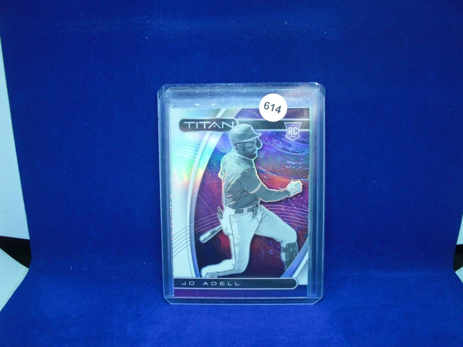 Jo Adell silver Titan rookie card (1 of 1)