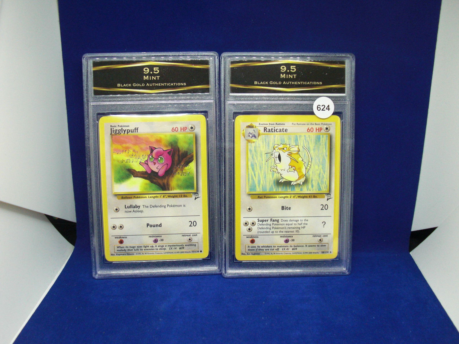 lot of 2 bga 9.5 mint pokemon cards (1 of 1)