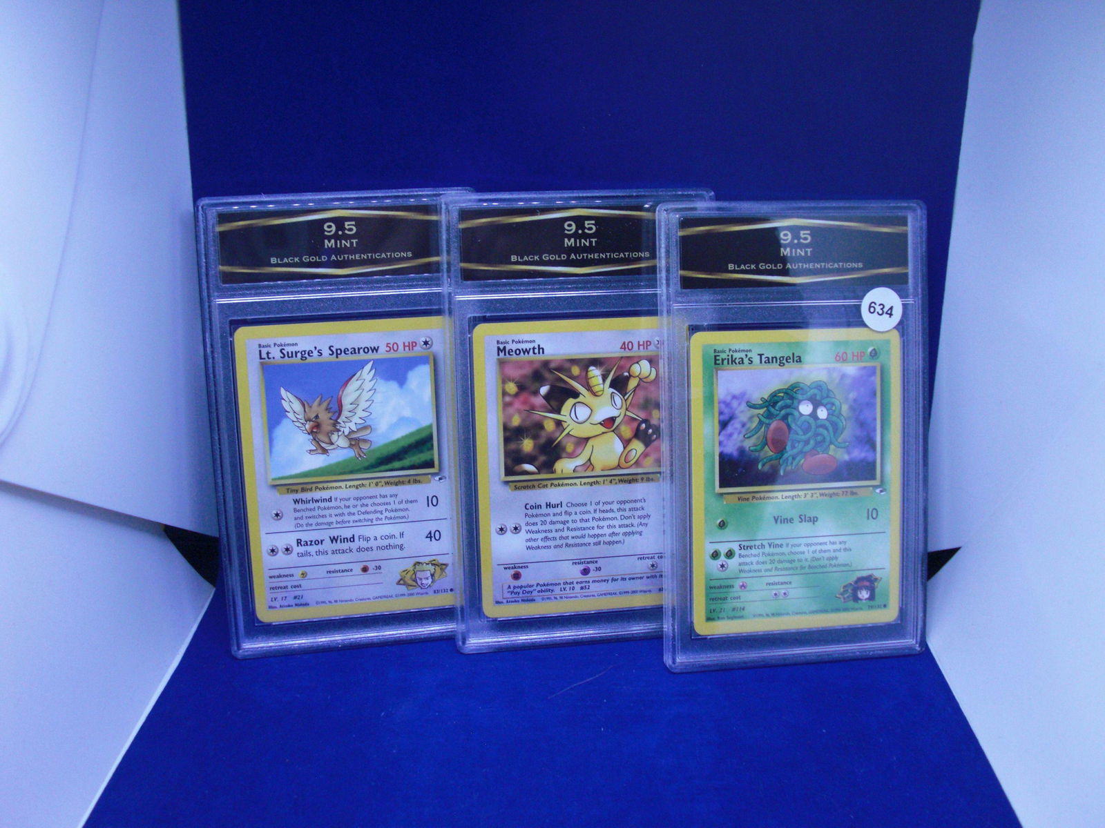 lot of 3 bga 9.5 mint pokemon cards (1 of 1)