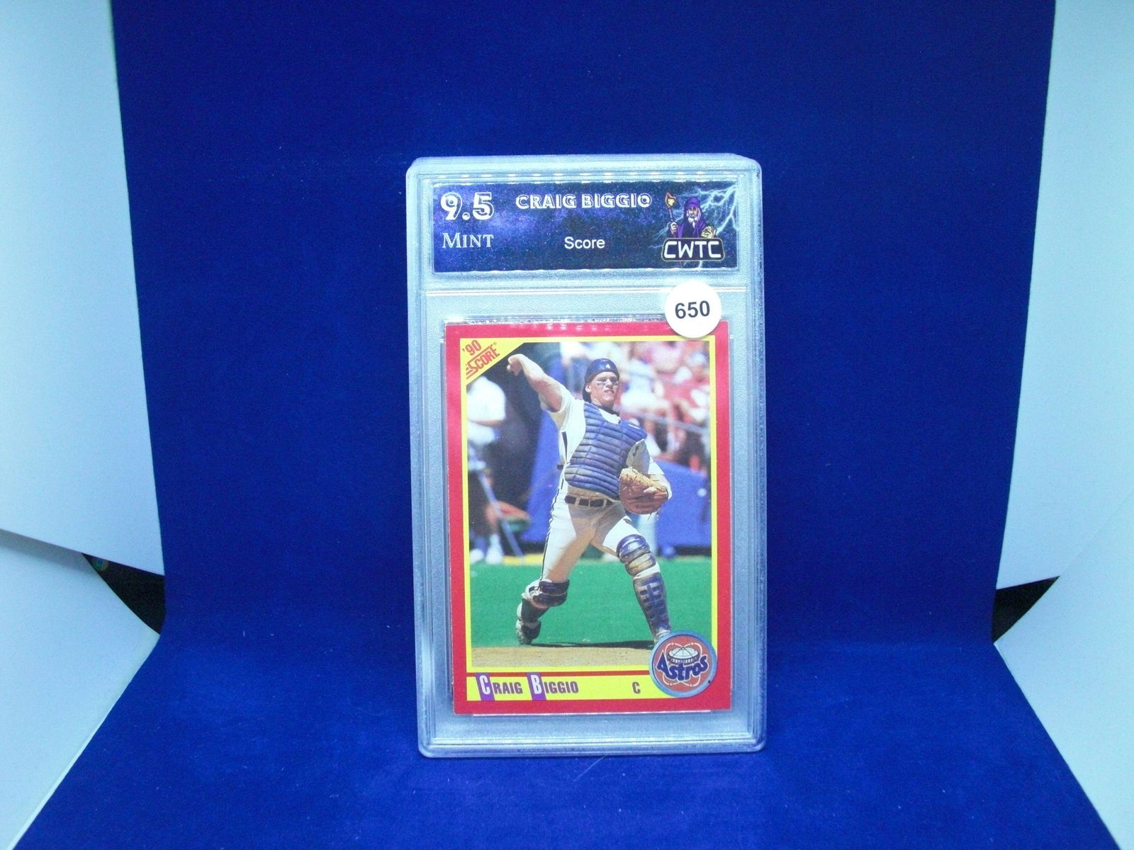 cwtc 9.5 craig biggio 1990 score (1 of 1)