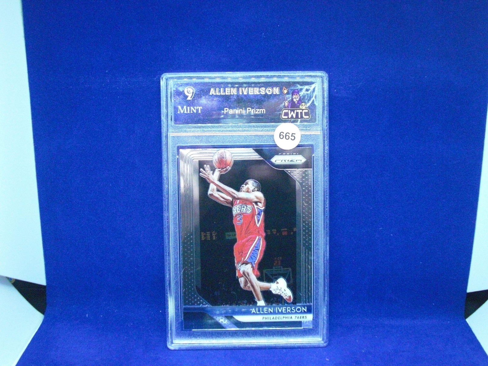 cwtc 9 mint allen iverson prizm (1 of 1)
