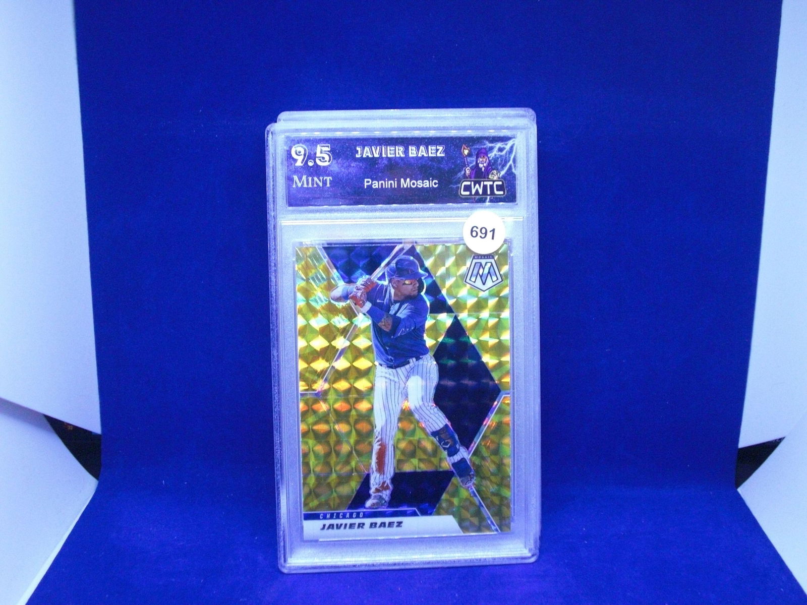 cwtc 9.5 javier baez yellow mosaic (1 of 1)