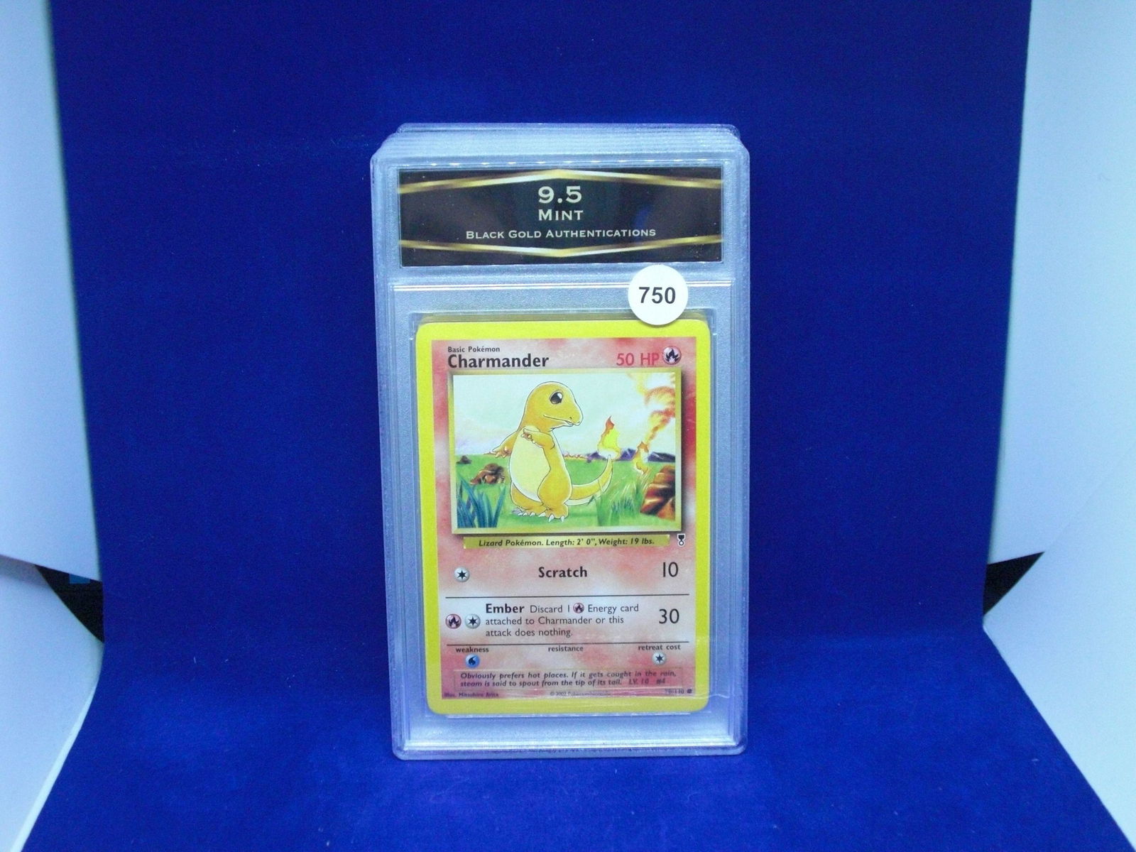 bga 10 gold mint charmander pokemon (1 of 1)