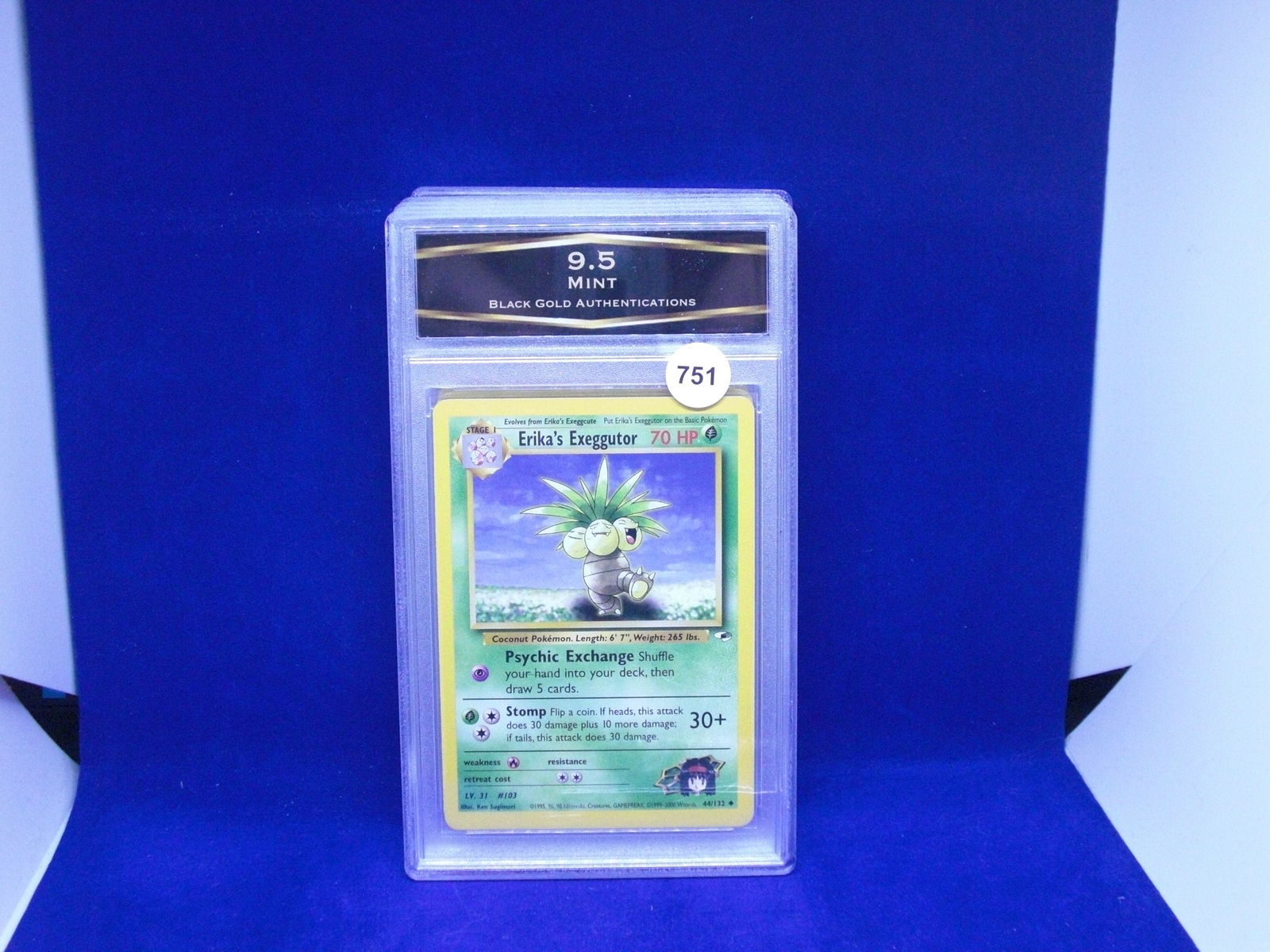 bga 9.5 mint erikas exeggutor pokemon (1 of 1)