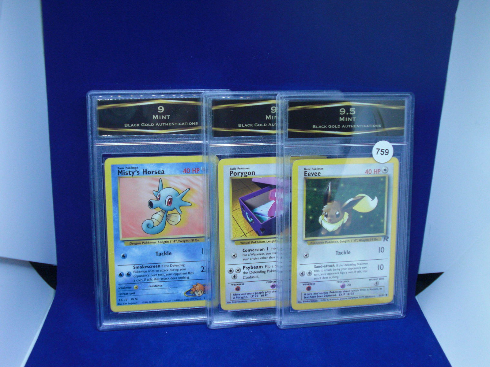 Lot of 3 BGA graded pokemon tcg cards: Lot of 3 BGA graded pokemon tcg cards
