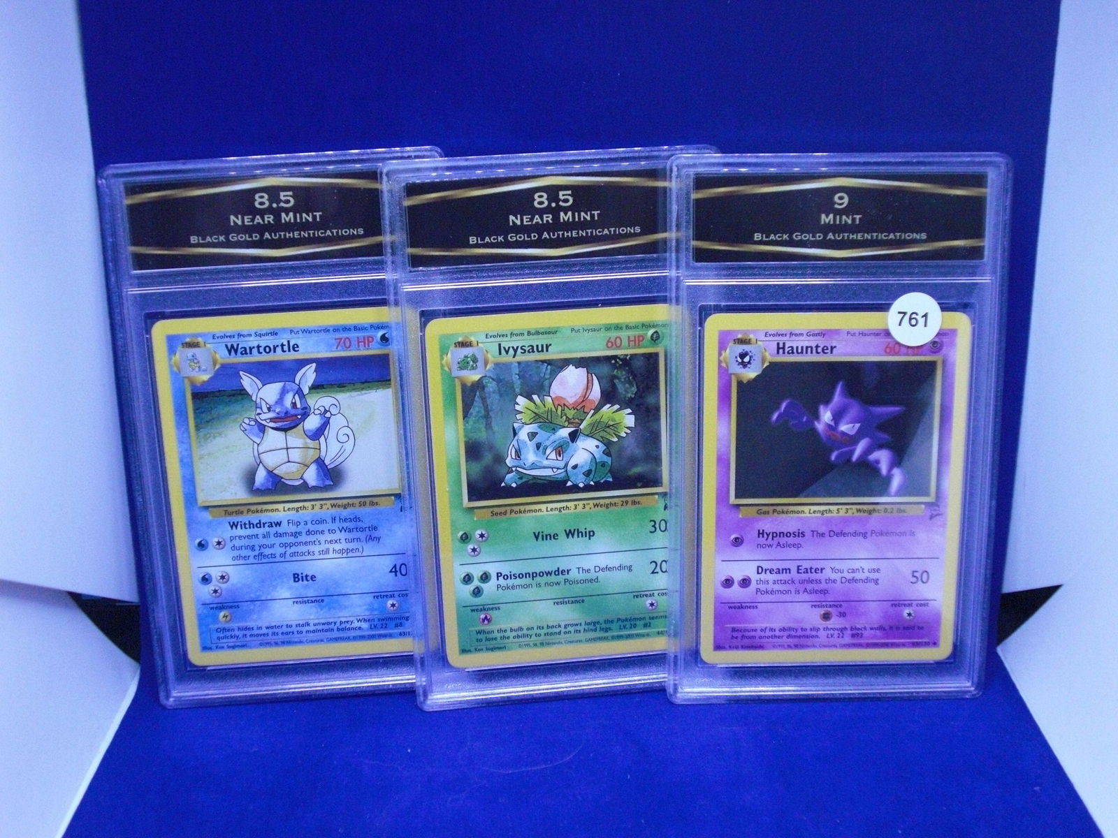 Lot of 3 BGA graded pokemon tcg cards: Lot of 3 BGA graded pokemon tcg cards