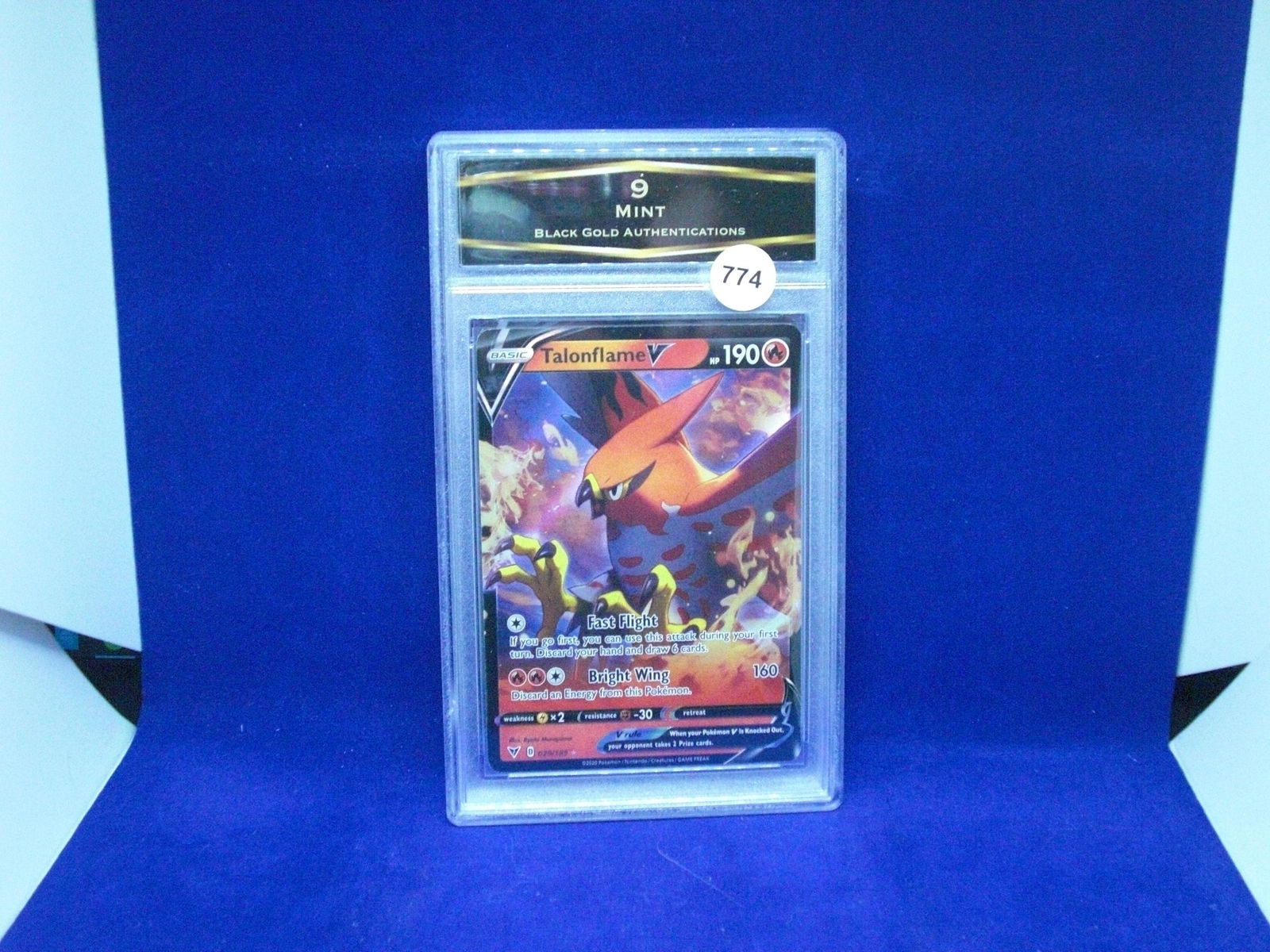 bga 9 mint talonflame v pokemon (1 of 1)