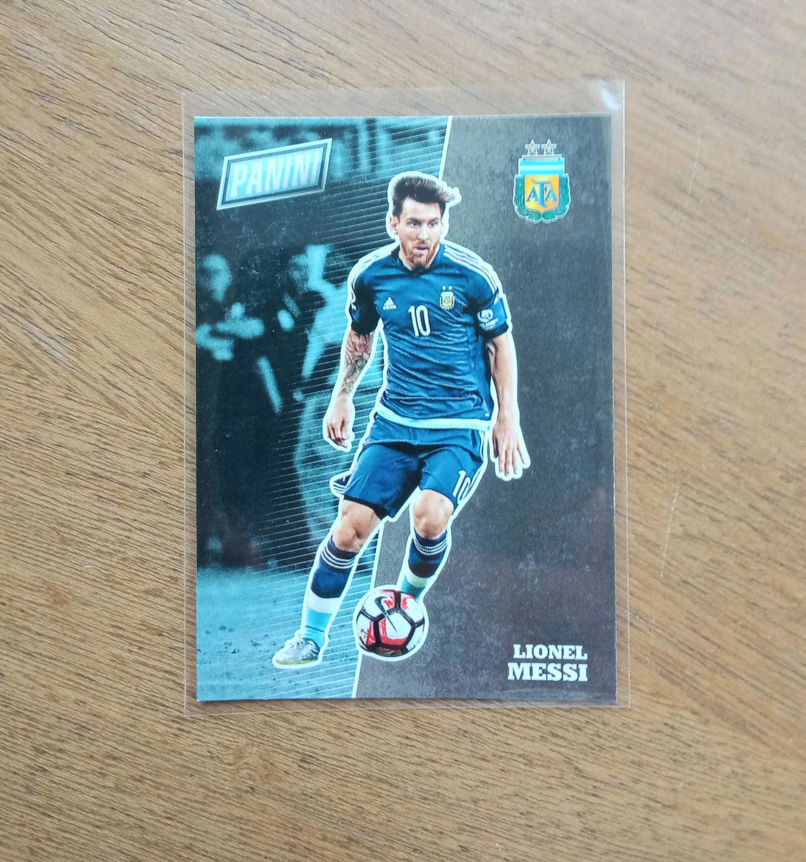 Lionel Messi card from Panini The National packs (1 of 1)