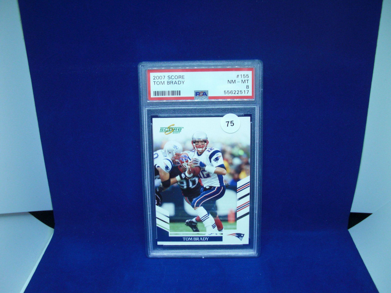 psa 8 tom brady 2007 score (1 of 1)
